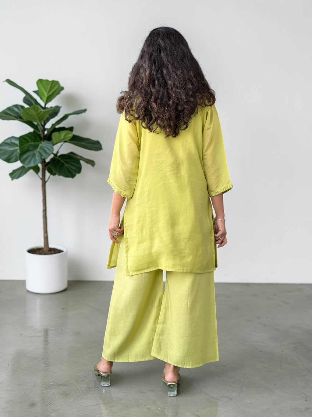 Mint Green Mul Cotton Co-ord Set